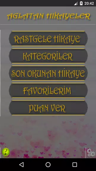 Ağlatan Hikayeler 螢幕截圖 0
