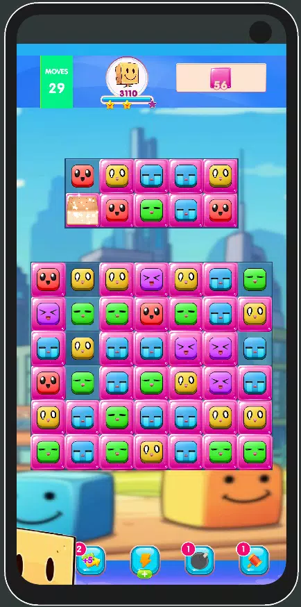 Match3: Fun Emoji Smile Screenshot 0