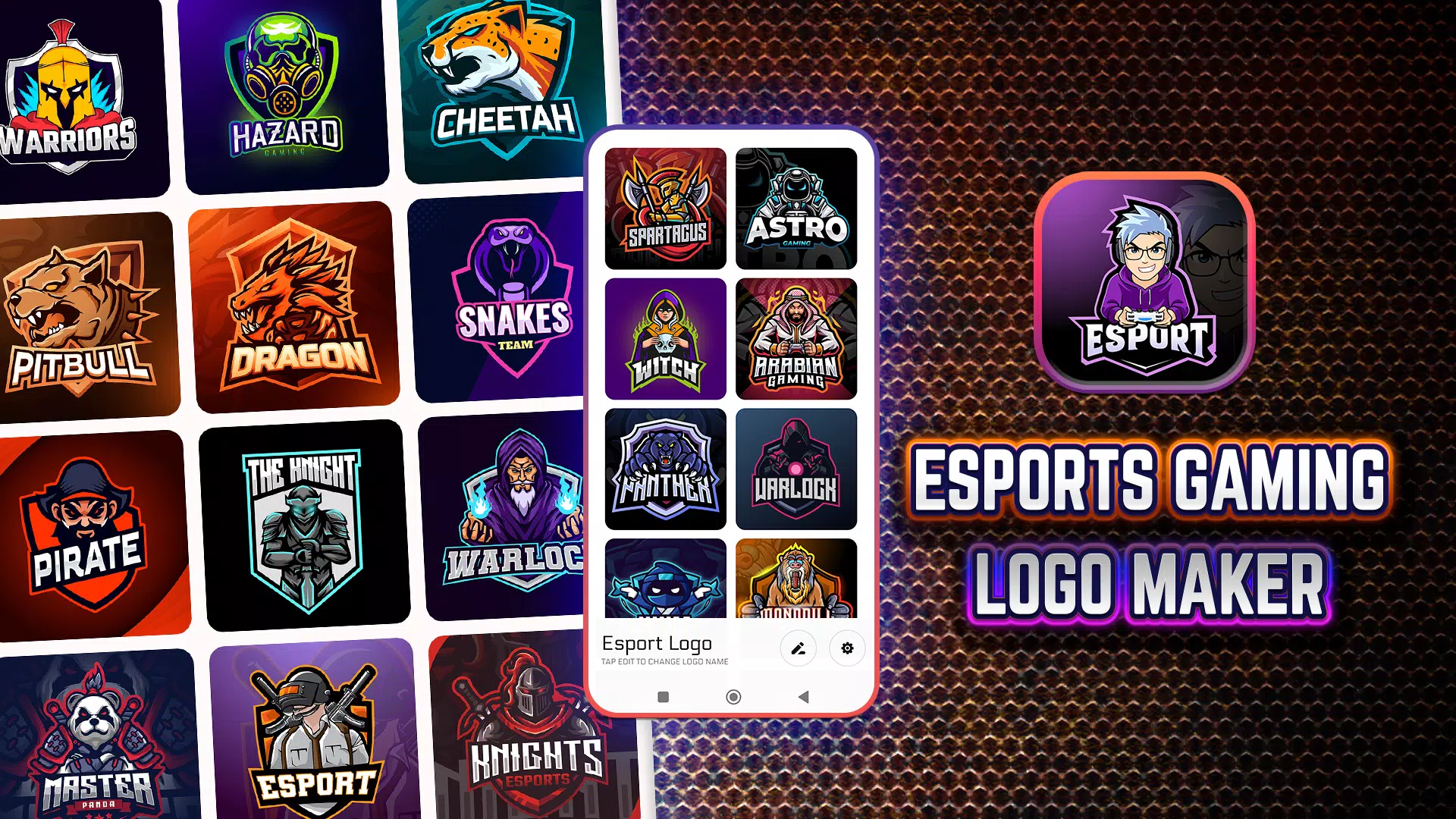 Esports Logo Gaming Logo Maker 螢幕截圖 0