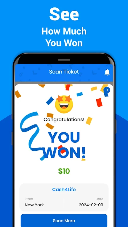 Lottery Ticket Scanner स्क्रीनशॉट 2