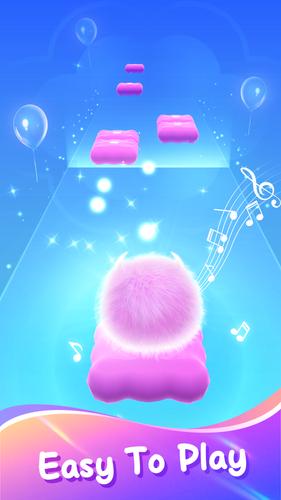 Fluffy Ball: Music Hop Game 螢幕截圖 2
