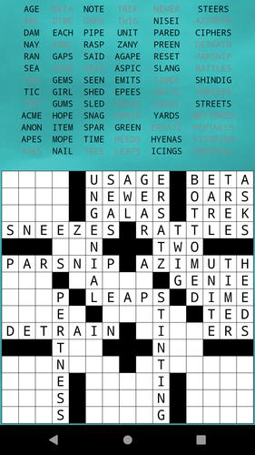 Drag-n-Drop Crossword Fill-Ins স্ক্রিনশট 3