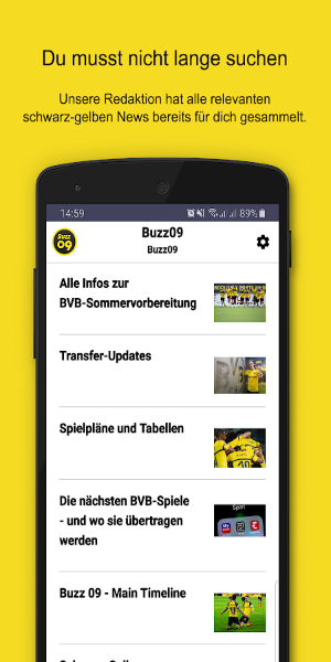 Buzz09–die schwarz-gelben News应用截图第1张