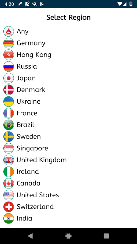 Delta VPN : Secure VPN Proxy : VPN UK, IRAN, USA Скриншот 2