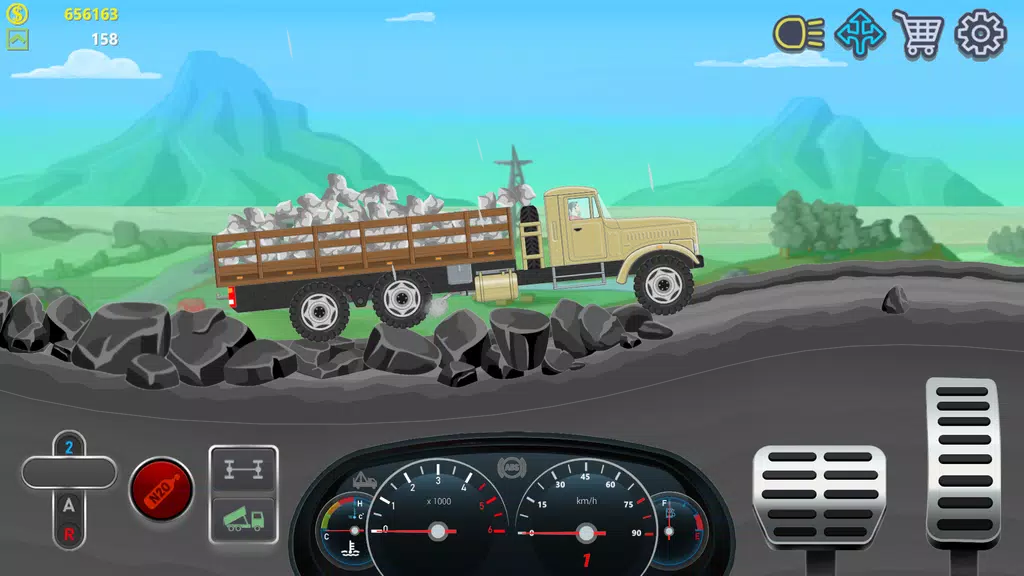 Trucker Real Wheels: Simulator 螢幕截圖 3