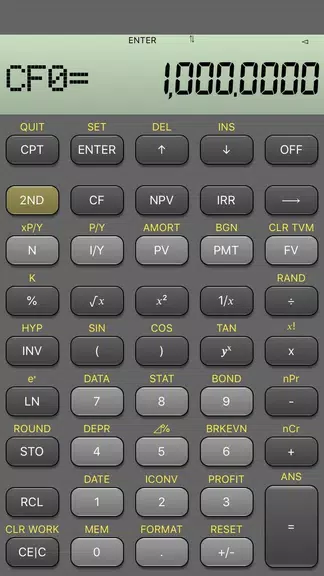 BA Financial Calculator Screenshot 0