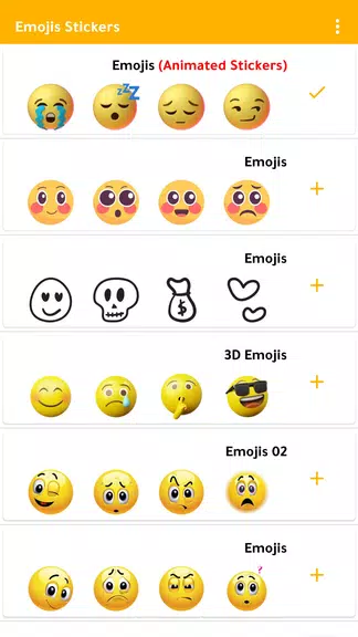 Emoji Stickers WASticker应用截图第1张