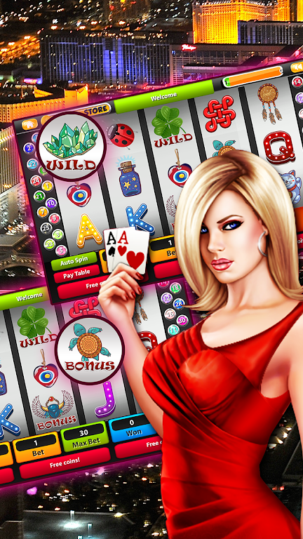 Lucky Vegas Slots - Free Vegas 螢幕截圖 1