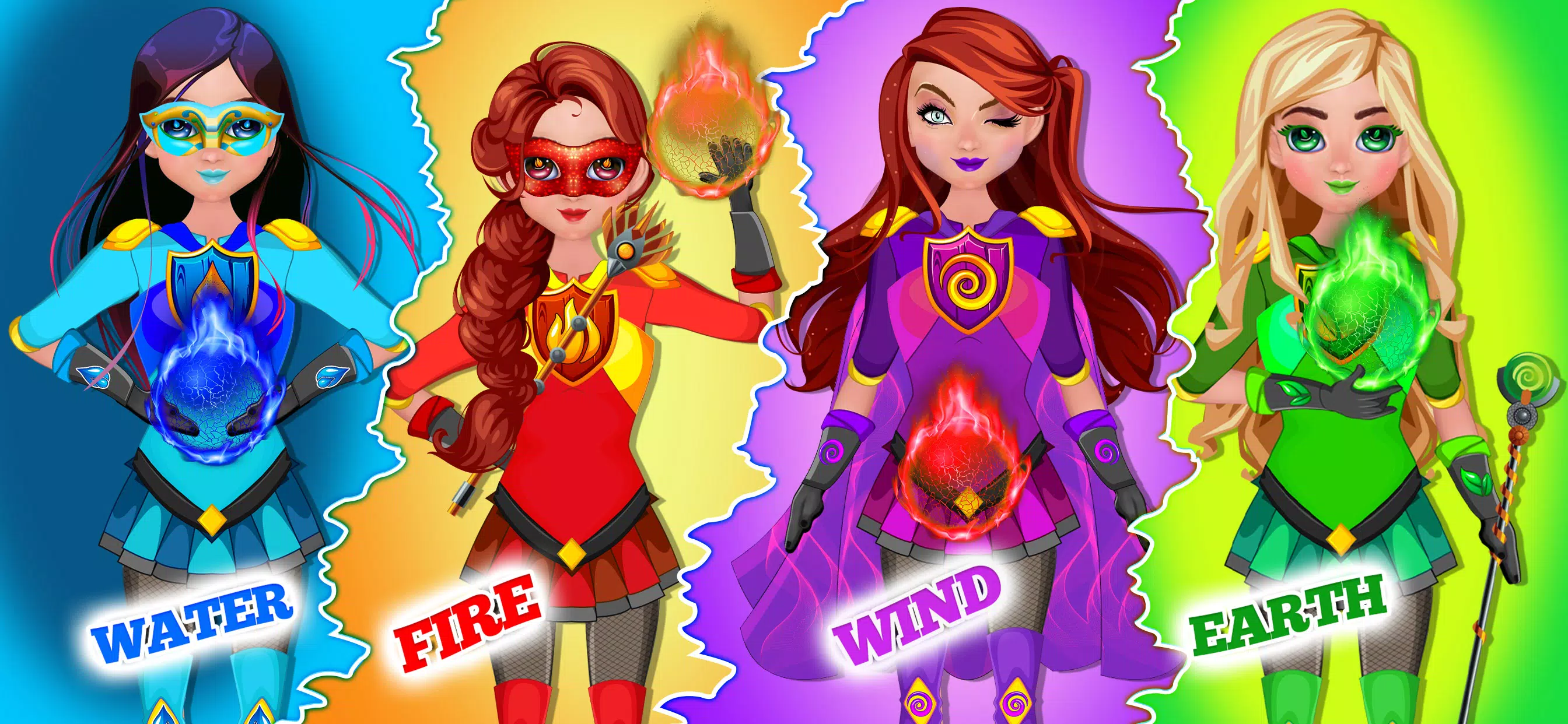 Super hero Girls: Power Games 螢幕截圖 0