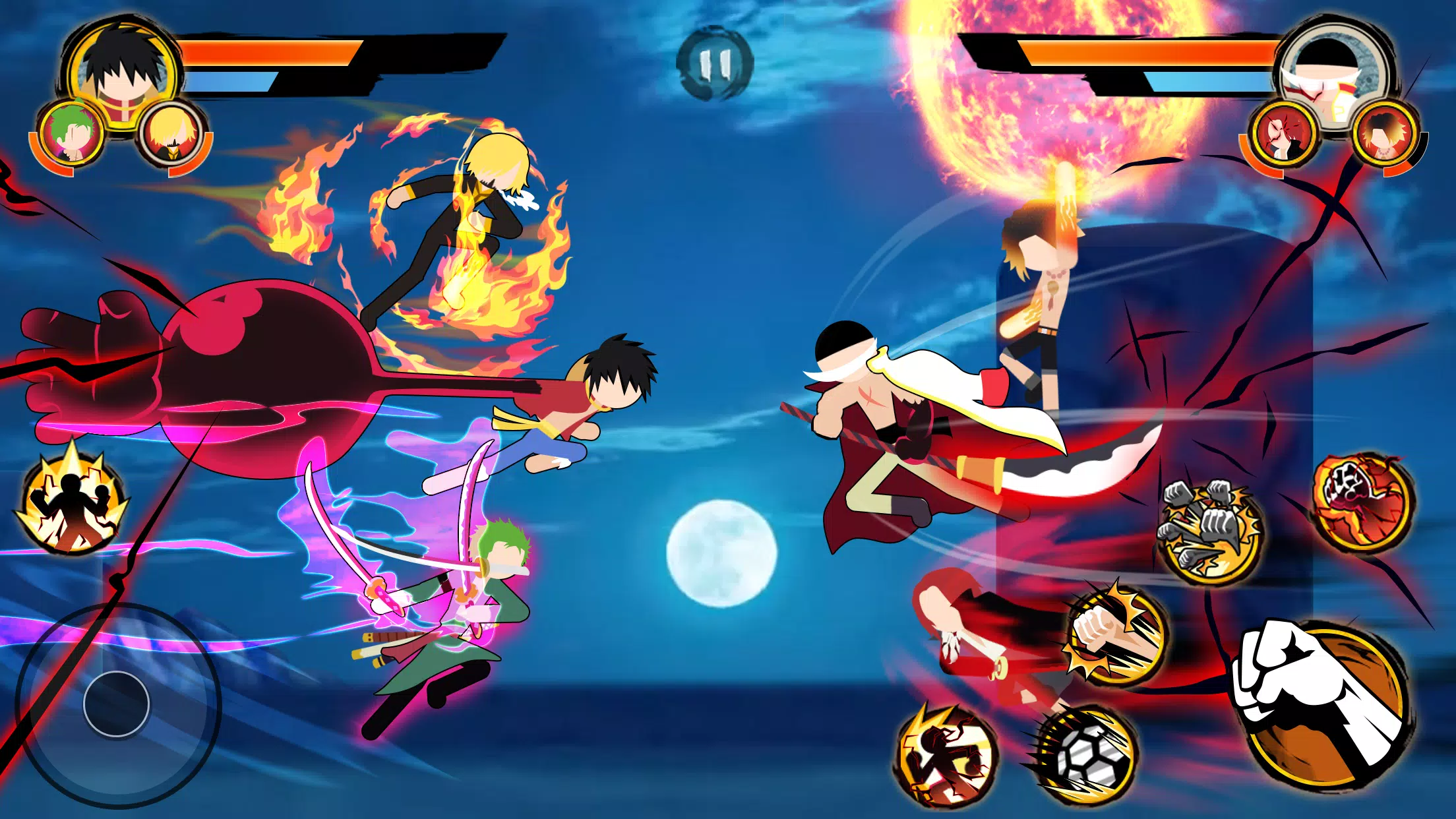 Stick Pirates Fight 螢幕截圖 1