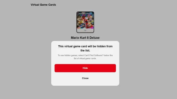 Nintendo의 새로운 가상 게임 카드 시스템은 이제 스위치 2의 출시를 앞두고 스위치에 실려 있습니다.
