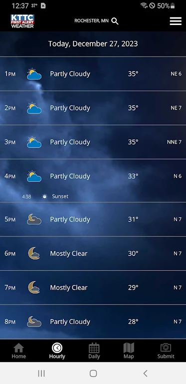 KTTC First Alert Weather 螢幕截圖 1