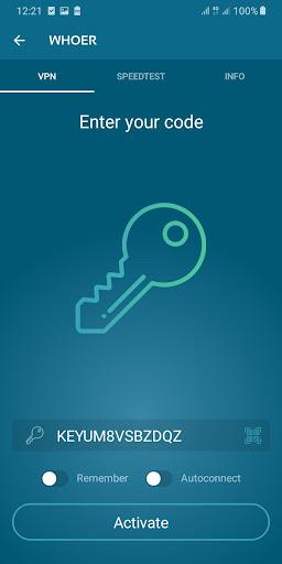 Whoer VPN - unlimited & free, Capture d'écran 1
