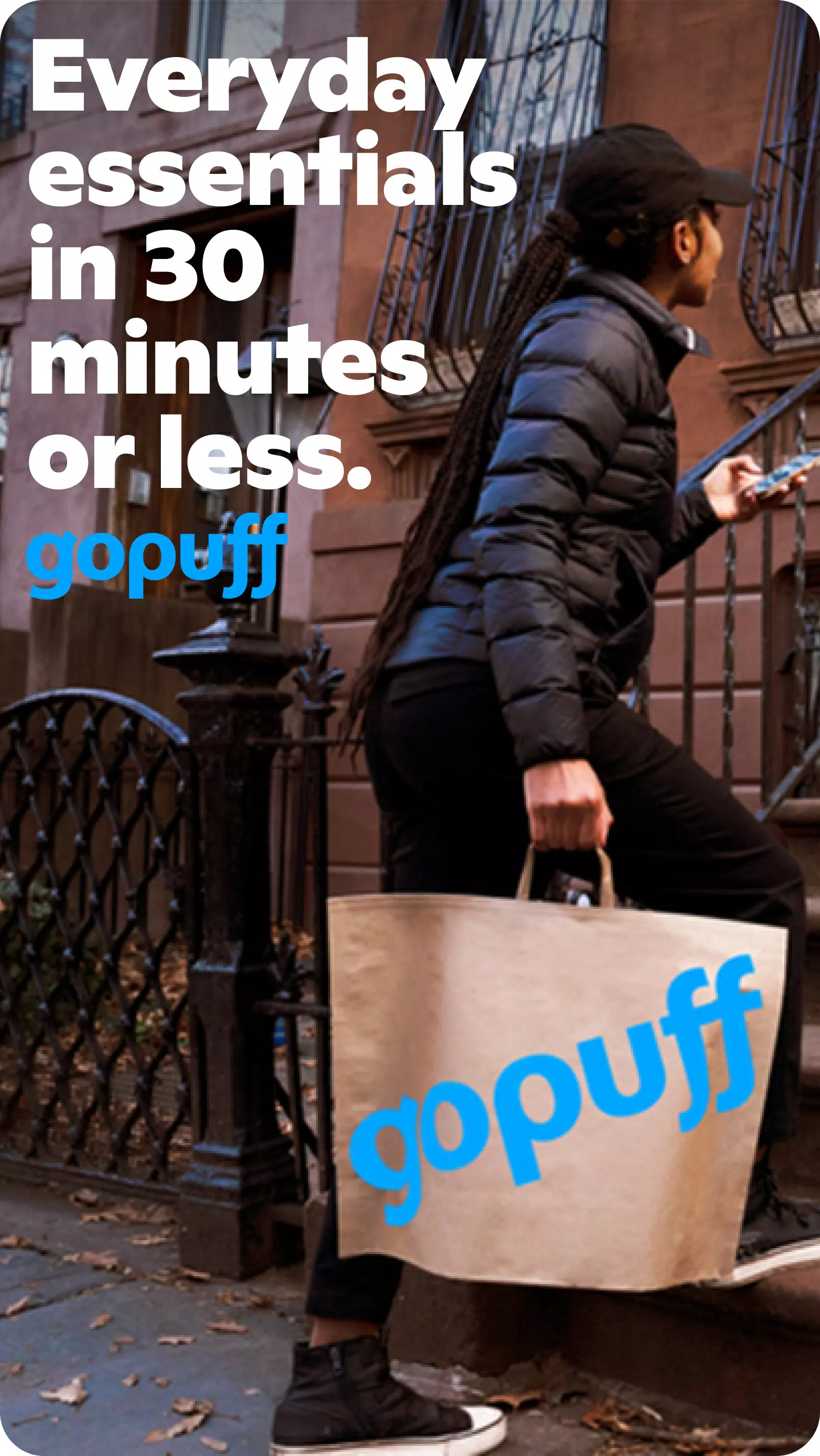 Gopuff - Livraison de courses Capture d'écran 0