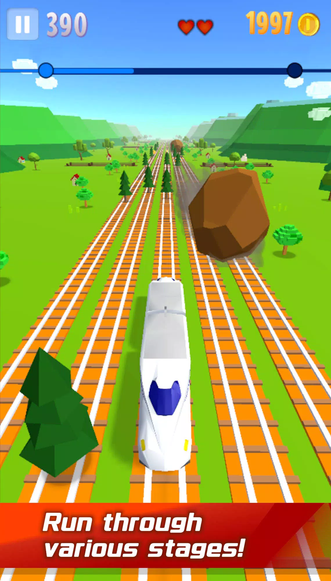 Super Train Run -Shinkansen- 螢幕截圖 2