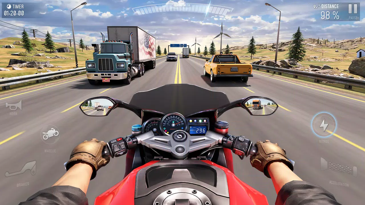Rider 3D Bike Racing Games 螢幕截圖 0