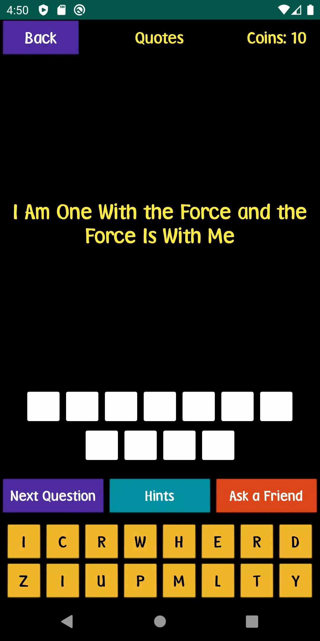 Quiz For SW Fans 螢幕截圖 3