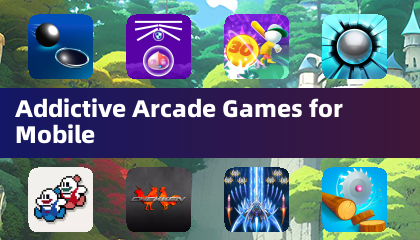 Jeux d'arcade addictifs pour mobile