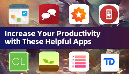 Increase Your Productivity with These Helpful Apps