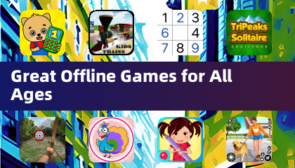 Mahusay na offline na laro para sa lahat ng edad