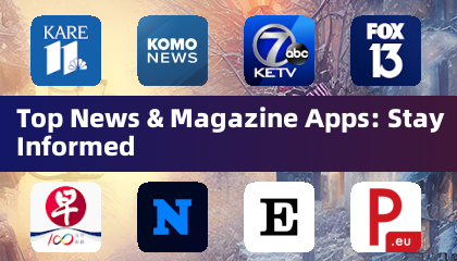 Nangungunang Balita at Magazine Apps: Manatiling may kaalaman