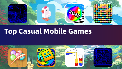 Nangungunang kaswal na mga laro sa mobile