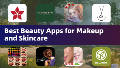 Meilleures applications de beauté pour le maquillage et les soins de la peau