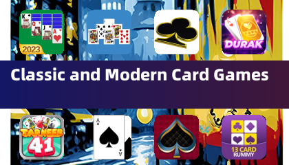 Jeux de cartes classiques et modernes