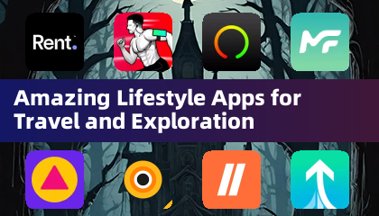 Applications de style de vie incroyables pour les voyages et l'exploration
