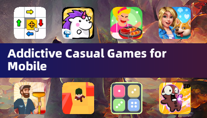 Jeux occasionnels addictifs pour mobile
