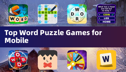Top Word Puzzle Games pour mobile