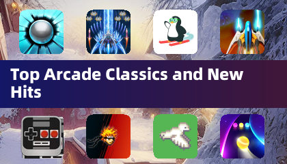 Les meilleurs classiques d'arcade et de nouveaux succès