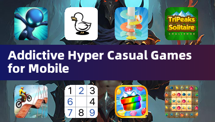 Jeux hyper occasionnels addictifs pour mobile