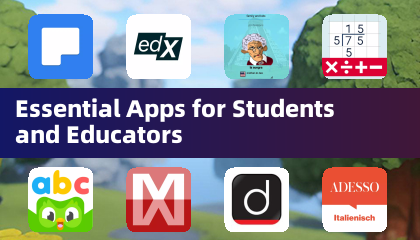 Applications essentielles pour les étudiants et les éducateurs