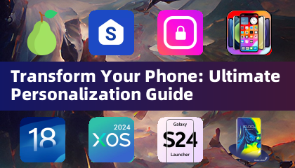 Transforme seu telefone: Guia de Personalização Ultimate