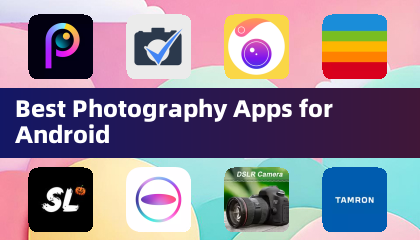 Le migliori app fotografiche per Android