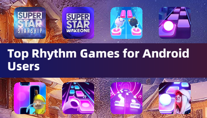 Nangungunang mga laro ng ritmo para sa mga gumagamit ng Android
