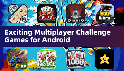 Jogos de Desafio Multiplayer Empolgantes para Android