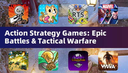 Jeux de stratégie d'action : batailles épiques et guerre tactique