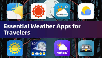 Aplicaciones meteorológicas esenciales para viajeros