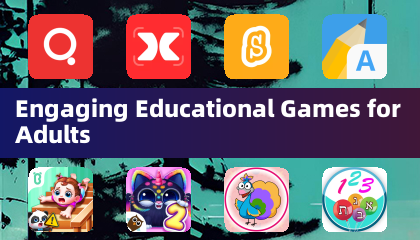 Engaging Educational Games for Adults
