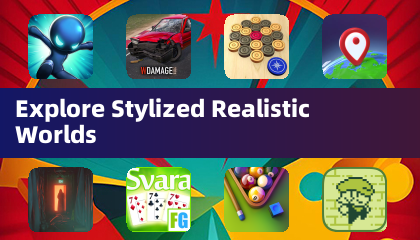 Исследуйте стилизованные реалистичные миры