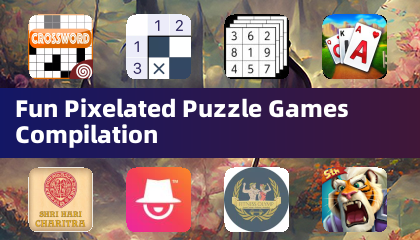 Fun Pixelated Puzzle Games Compilation