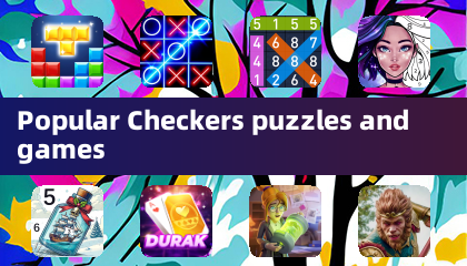 Popular Checkers puzzles and games