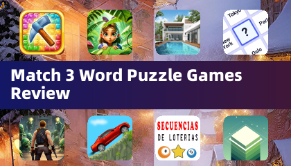 Match 3 Word Puzzle Games Review