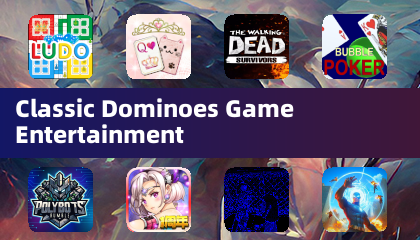 Classic Dominoes Game Entertainment