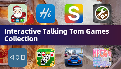 Interactive Talking Tom Games Collection